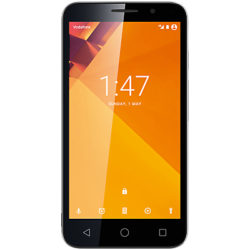 Vodafone Smart Turbo 7 Smartphone, Android, 5, Pay As You Go (£10 Top Up Included), 8GB Silver